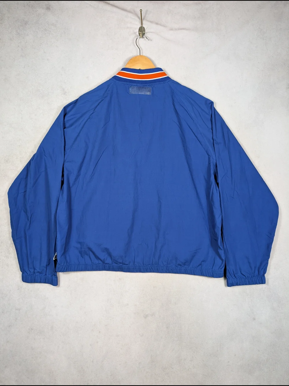 Majestic Authentic Collection New York Mets Blue Pullover Jacket Mens Size XL